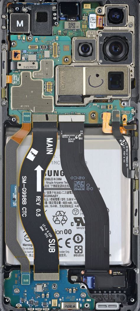 Samsung Galaxy S21 Ultra Teardown And X Ray Wallpapers For The Phone