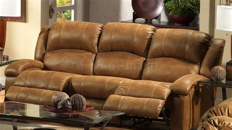 Rustic Leather Sofa Recliner | Baci Living Room