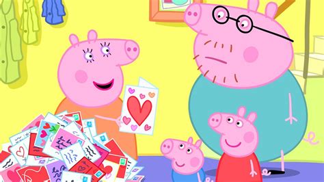 Peppa Pig English Episodes Peppa Pig Celebrates Valentines Day Youtube