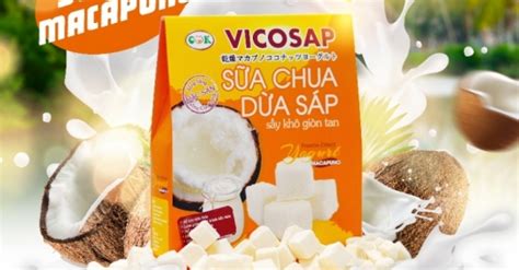 Độc Lạ Trà Vinh Sữa Chua Dừa Sáp Sấy Giòn Tan 6 Vị Lạ Mà Ngon