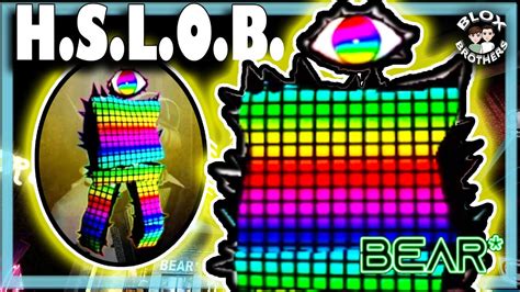 Bear Weekly New H S L O B Skin New Bob Roblox Bear Youtube