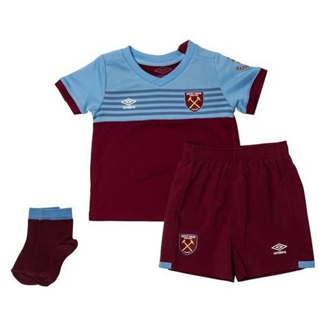 West Ham United Hjemmedrakt 2019 20 Baby Kit Barn Unisportstore No