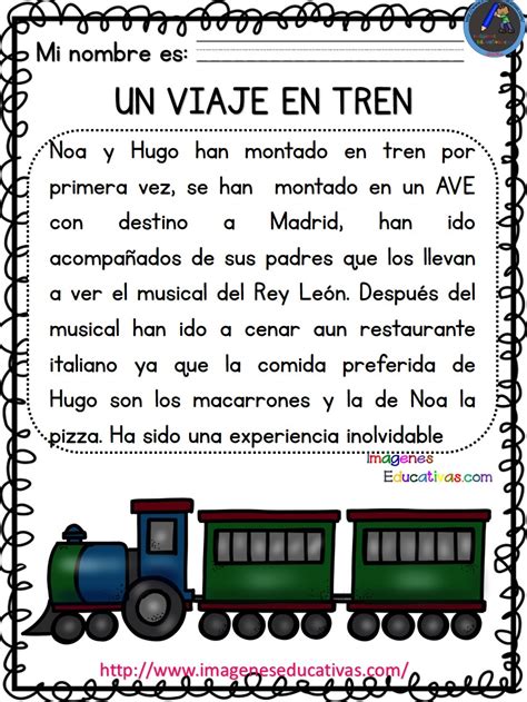 Lecturitas De Comprensión Para Infantil Y Primer Ciclo De Primaria 4