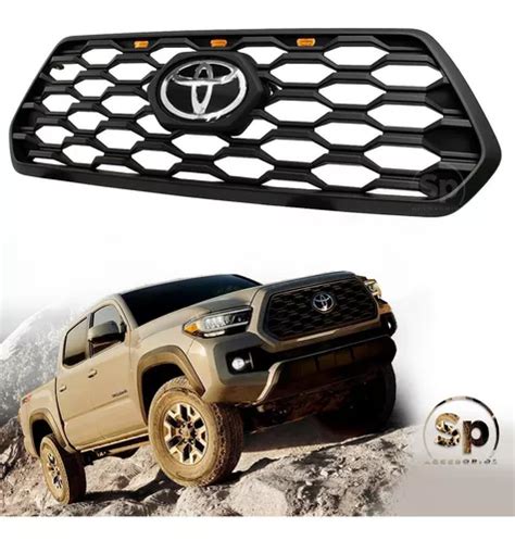 Parrilla Lujo Tipo Trd Original Oem Led Toyota Tacoma Meses Sin