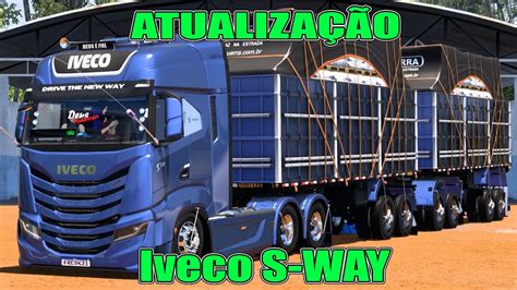 Iveco S Way No Puxe Do Eixos Curto No Doly Carregado Carga Alta