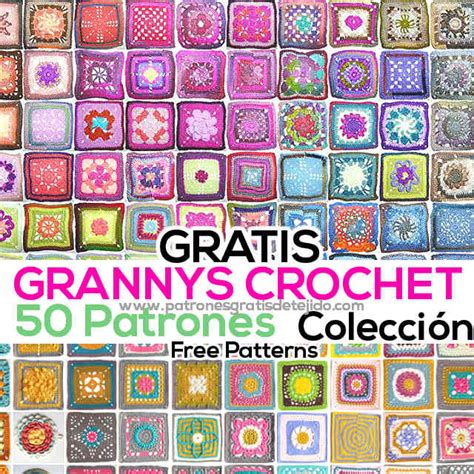 Colección de los mejores grannys crochet Descarga Gratis Crochet y