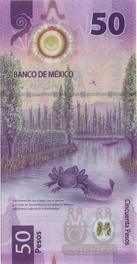 Mexiko Mexico P 133 50 Pesos 2021 Polymer U 2 1