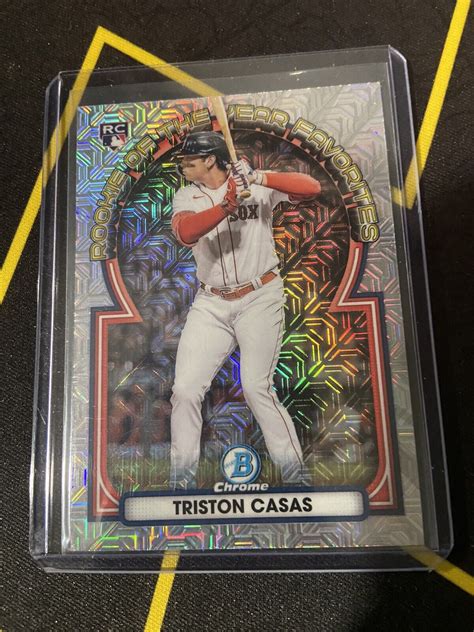 Bowman Chrome Triston Casas Rookie Of The Year Favorites Mega Box