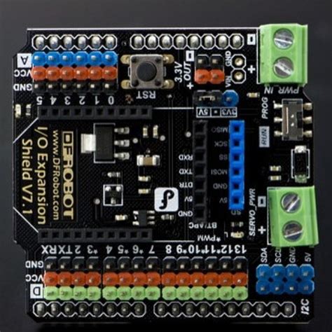 Dfrobot Gravity Io Expansion Shield For Arduino Dfrobot Dfr