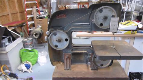 Antique 1950s Craftsman King Seeley Bandsaw Restoration Testing YouTube