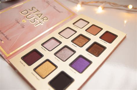 TOO FACED STARDUST BY VEGAS NAY PALETTE SWATCHES REVIEW Alysa Muniz