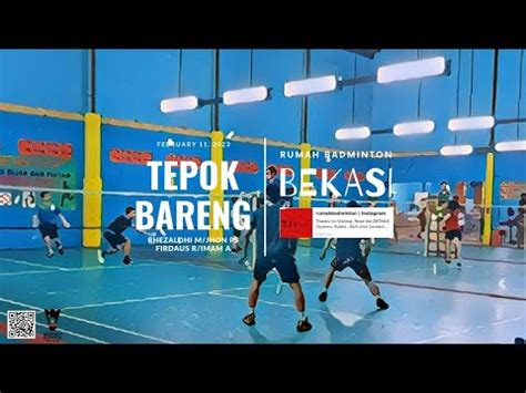 Tepok Bareng Rbb Rezaldhi M Jhon S Vs Firdaus R Imam A Feb