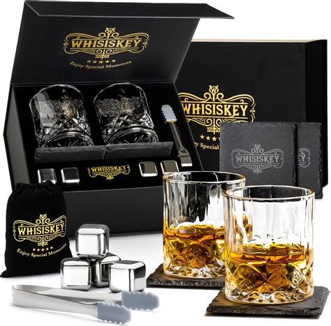 Whisiskey Whisky Gl Ser Set Whiskey Geschenkset Whiskygl Ser