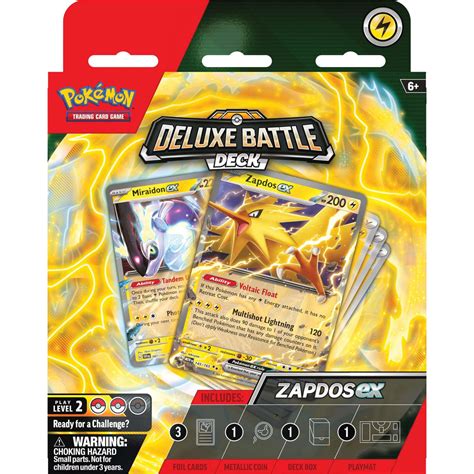 Pokemon TCG Ninetales Ex Zapdos Ex Deluxe Battle Deck JB Hi Fi