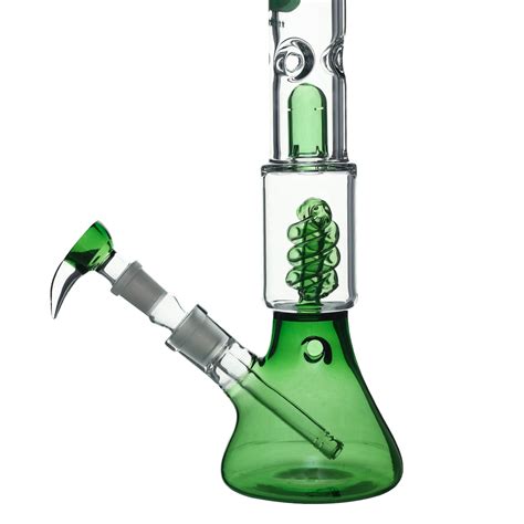 Grace Glass Green Beaker Bong G340g купить за 8470 руб с доставкой в интернет магазине King Bong