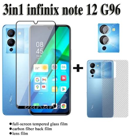 Infinix Note 12 G96 Tempered Glass Infinix Note 10 Pro Screen Protector Hot 12i 12 Play 11play