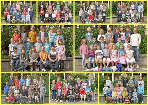 Collage Sch Lerfotos Grundschule Sierhausen