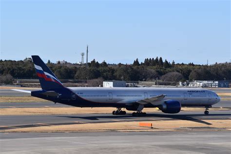 アエロフロート・ロシア航空 Boeing 777 300 Vp Bgc 成田国際空港 航空フォト By Hachiさん 撮影2020年01月09日