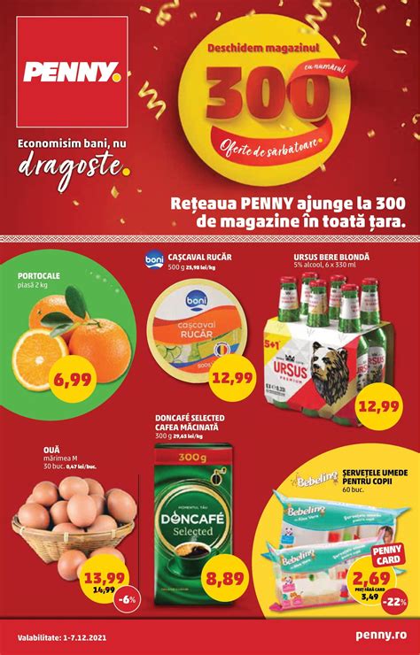 Catalog Penny 1 Decembrie 7 Decembrie 2021 Pliant National Oferte