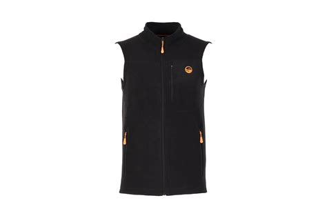 Guru Fleece Gilet Black Baileys Of Warwick Fishing Tackle Shop