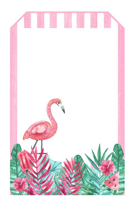 Free Printable Flamingo Party Pack The Cottage Market