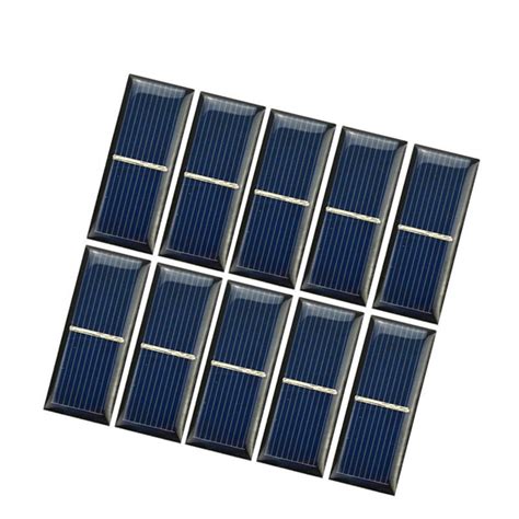 SUNYIMA10pcs Epoxy Zonnepaneel Solar Cell 0 5V 220 Grandado