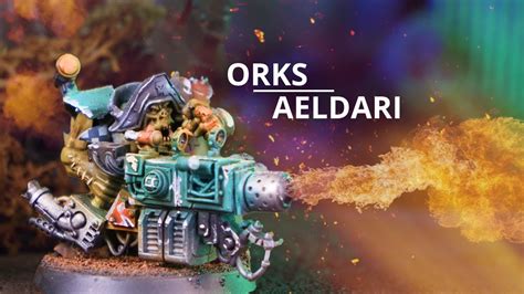 Orks Vs Aeldari A Th Edition Warhammer K Battle Report Youtube