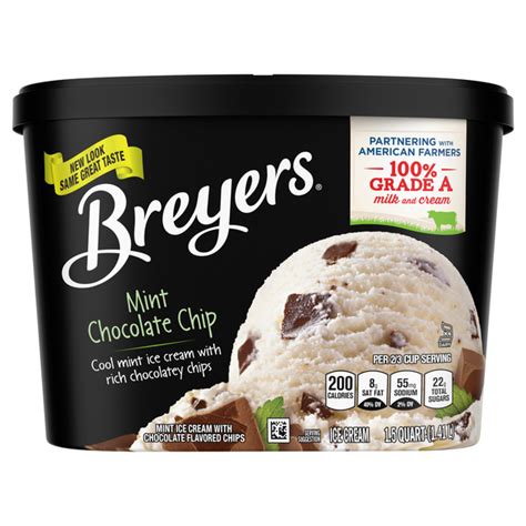 Save On Breyers Ice Cream Mint Chocolate Chip Order Online Delivery