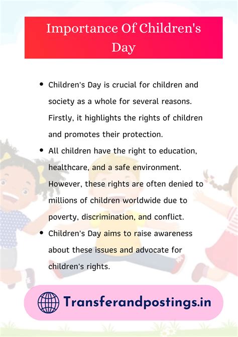 Paragraph On Childrens Day Empowering The Future Generation