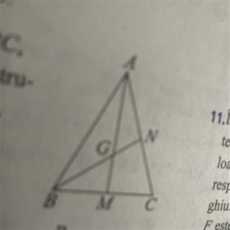 7 Fie triunghiul isoscel ABC AB AC în care se construiesc medianele