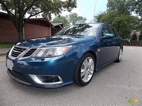 Fusion Blue Metallic Saab Aero Sport Sedan Photo