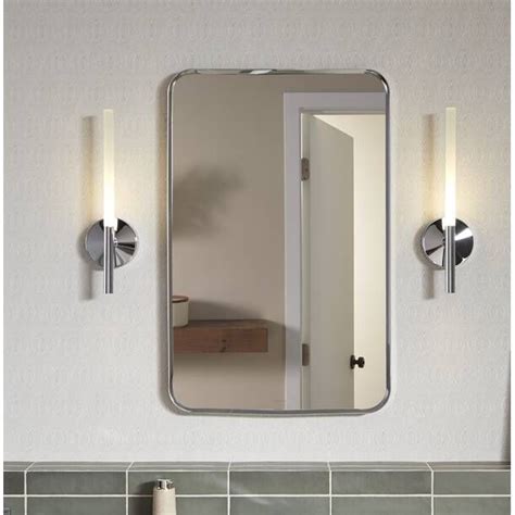 Essential Round Wall Mirror, Bathroom/Vanity Mirror with Frame | Bathroom vanity mirror ...