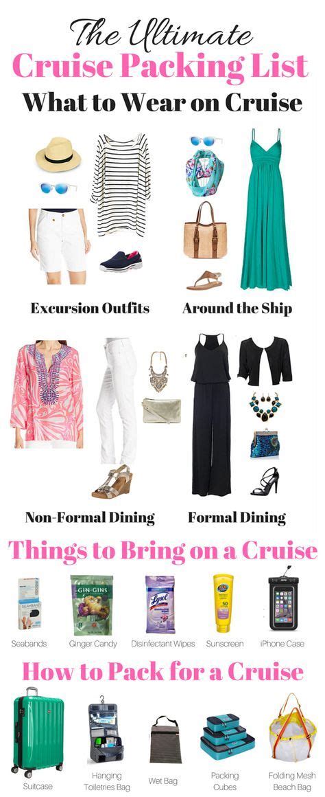 The Ultimate Cruise Packing List Wonder What To Pack For A Cruise I