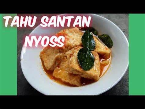 Resep MASAK TAHU BUMBU SATAN Tahu YouTube