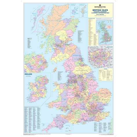 UK Counties Map