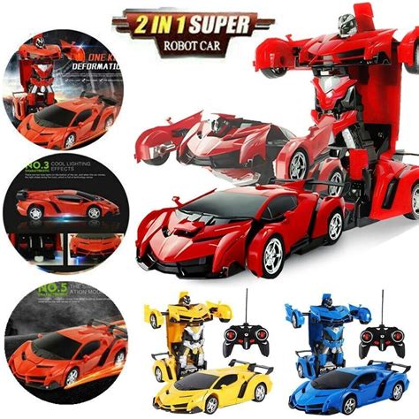 Remote Control Transformer Robot Car