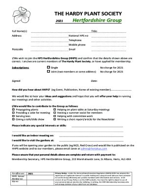 Fillable Online New Member Application Form Fax Email Print