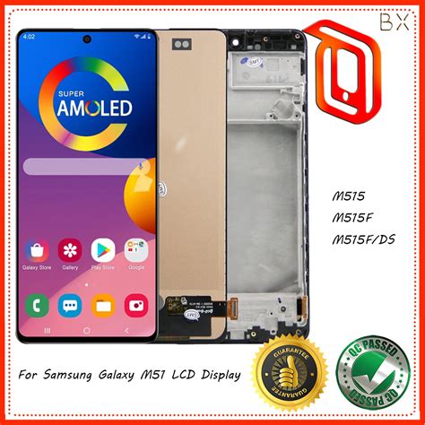 AMOLED Original Display Screen For Samsung Galaxy M51 M515 M515F M515F