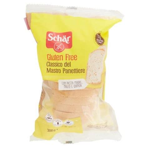 WHITE GLUTEN FREE BREAD SCHÄR CLASSICO DEL MASTRO PANETTIERE 300 Gr