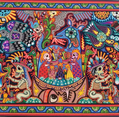 Wixarika Symbology Peyote People