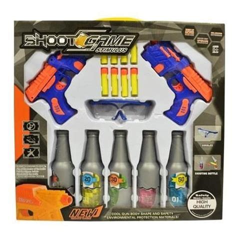 Kit 2 Arminhas Brinquedo Infantil Lança Dardo Tipo Nerf Mercado Livre