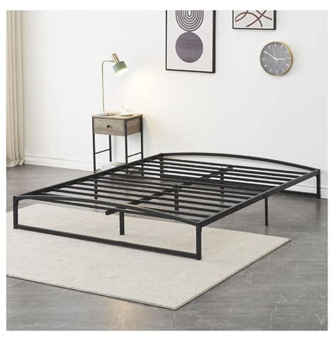 Killeryuki Low Profile Queen Bed Frame 10 Inch Heavy Duty Metal Queen