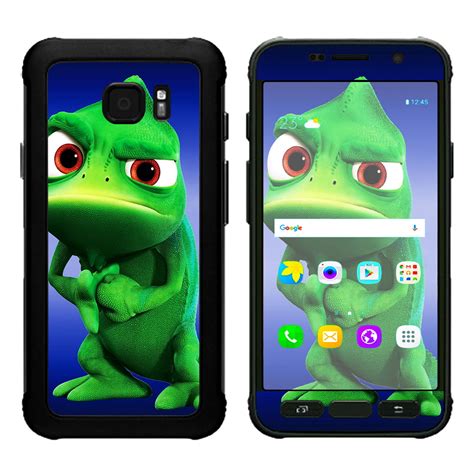 Skins Decals For Samsung Galaxy S7 Active Green Dino Dinosaur Gecko