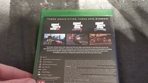 Grand Theft Auto The Trilogy The Definitive Edition Xbox Series X