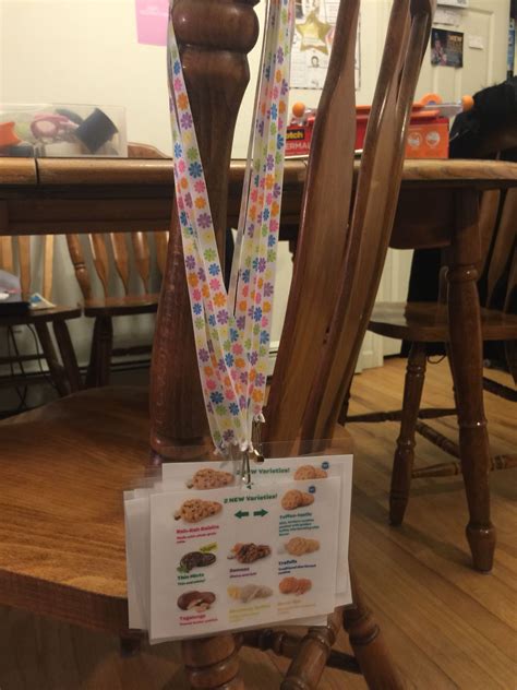 Girl Scout Cookie Lanyards So Easy And Fun Daisy Girl Scouts