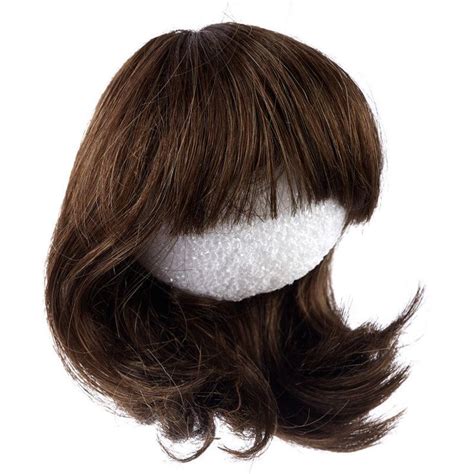 Antina S Brunette Modern Girl Pageboy Doll Wig Doll Hair Doll
