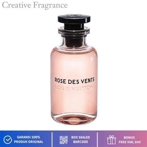 Jual Louis Vuitton Rose Des Vents Edp 100Ml Original Full Set Shopee