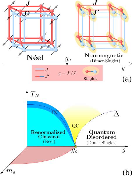 Color Online A Dimerized Lattice Of S 1 2 Spins In The 3D