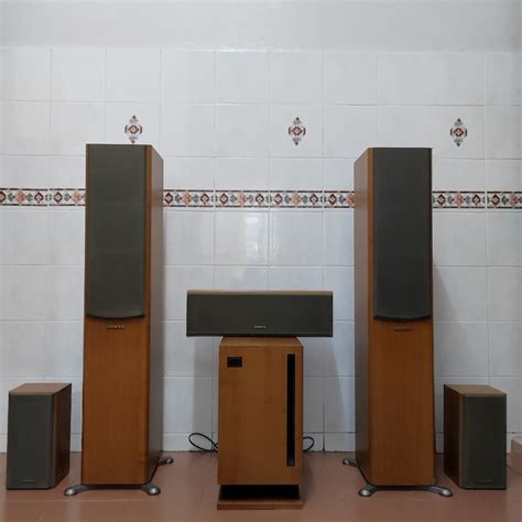 Onkyo Speaker Set Audio Soundbars Speakers And Amplifiers On Carousell