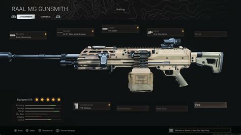 Jgod Reveals Best Raal Lmg Meta Warzone Loadout For Season 5